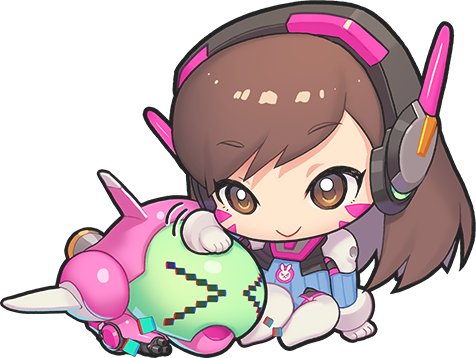 Detail Dva Chibi Spray Nomer 15