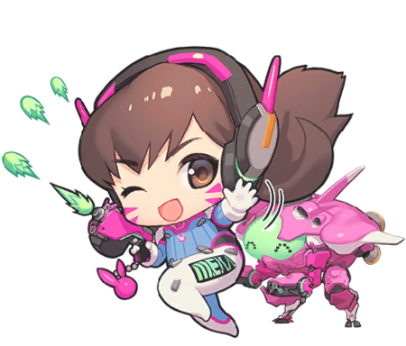 Detail Dva Chibi Spray Nomer 19