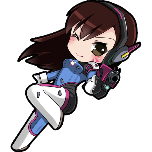 Detail Dva Chibi Spray Nomer 7