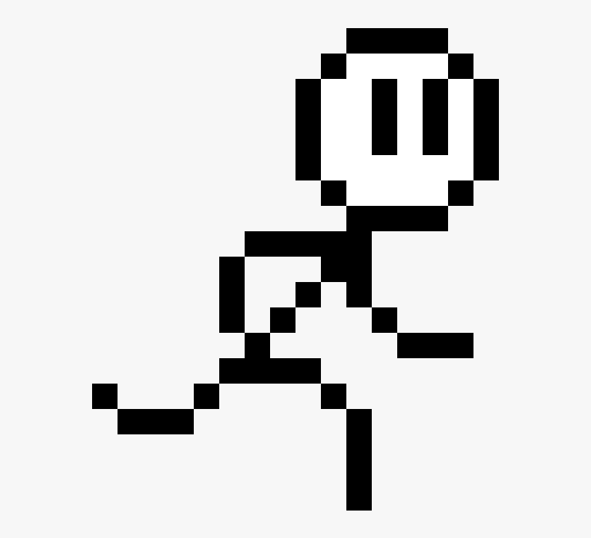 Pixel Art Stickman - KibrisPDR