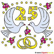 Detail Silberhochzeit Clipart Nomer 6