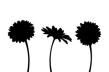 Detail Silhouette Blume Nomer 2