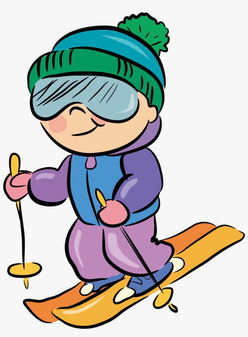 Detail Skiing Comic Nomer 2