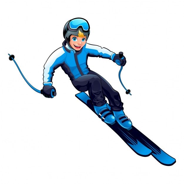 Detail Skiing Comic Nomer 20