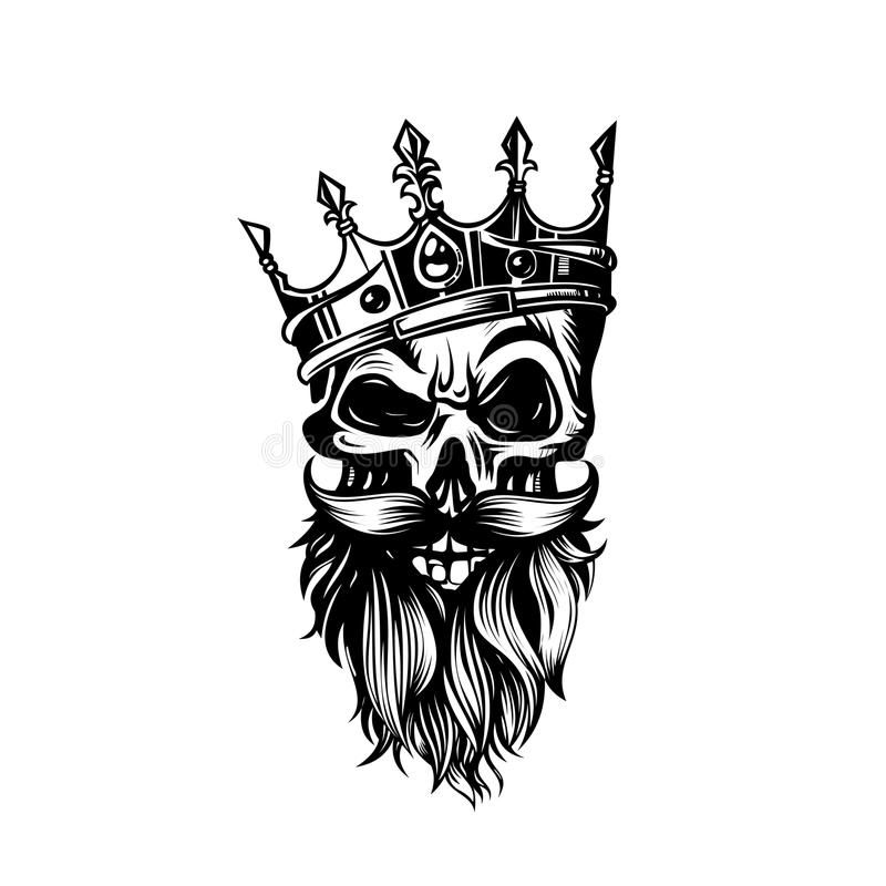 Skull With Crown Tattoo - KibrisPDR