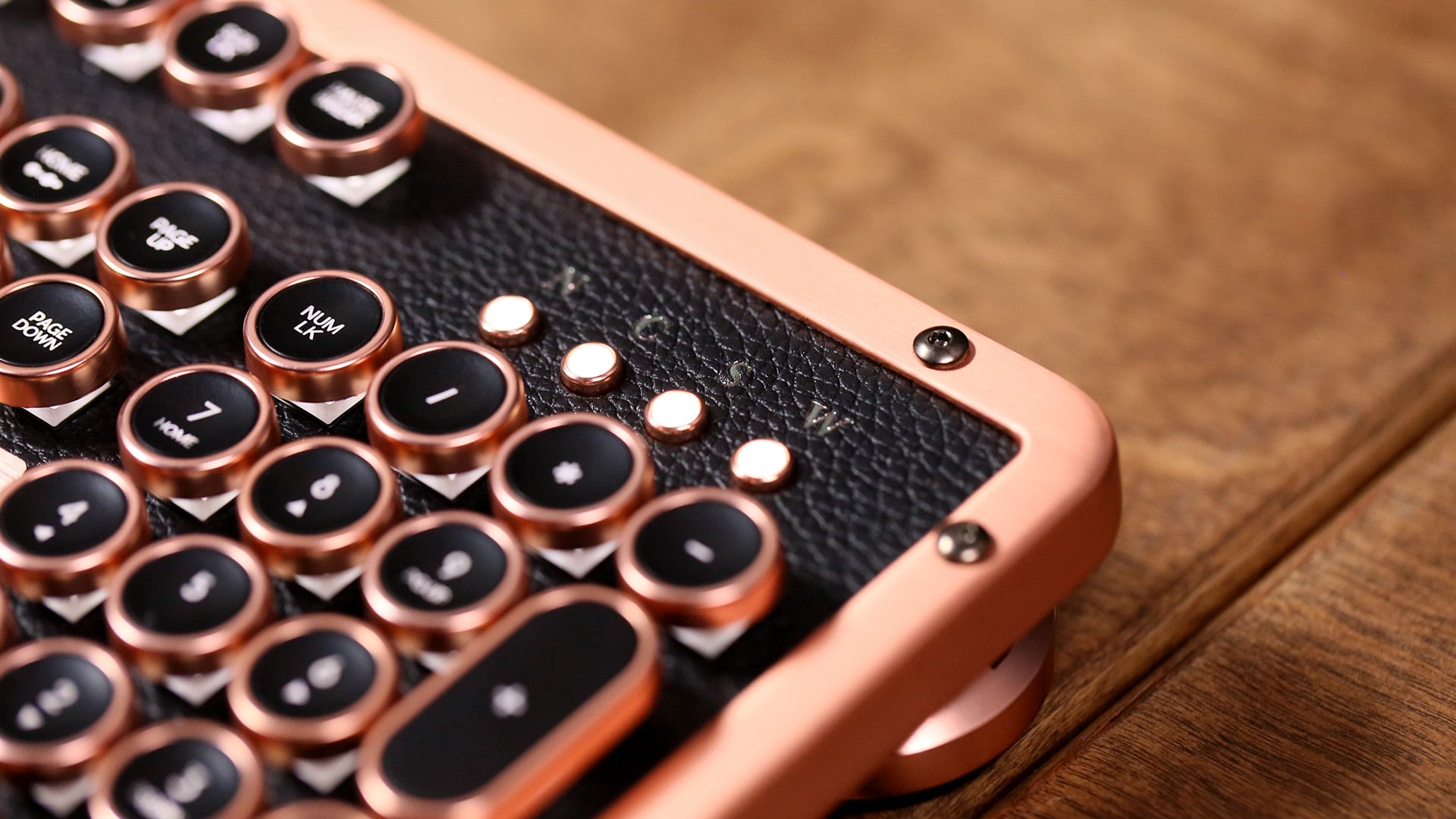 Detail Rose Gold Typewriter Keyboard Nomer 12