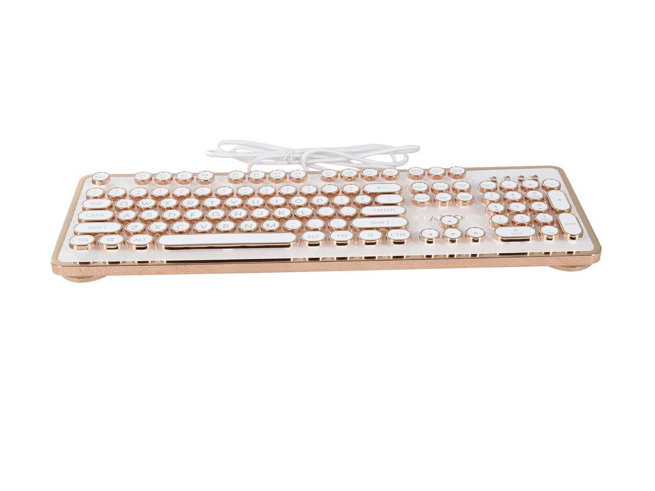 Detail Rose Gold Typewriter Keyboard Nomer 28