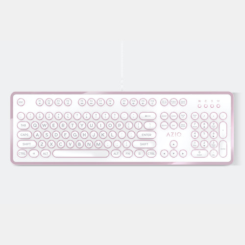 Detail Rose Gold Typewriter Keyboard Nomer 35
