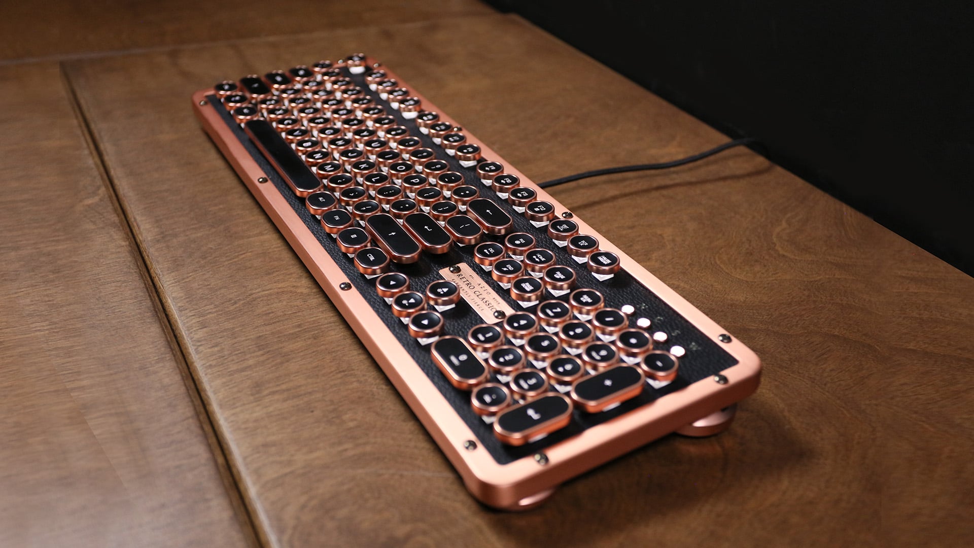 Detail Rose Gold Typewriter Keyboard Nomer 47