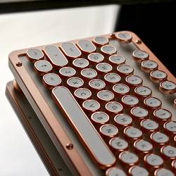 Detail Rose Gold Typewriter Keyboard Nomer 54