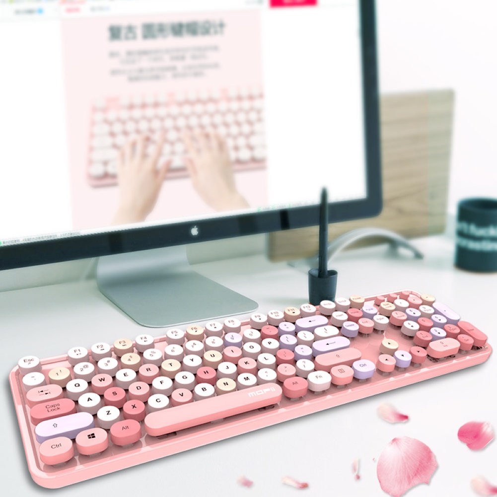 Detail Rose Gold Typewriter Keyboard Nomer 56