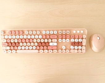 Detail Rose Gold Typewriter Keyboard Nomer 57