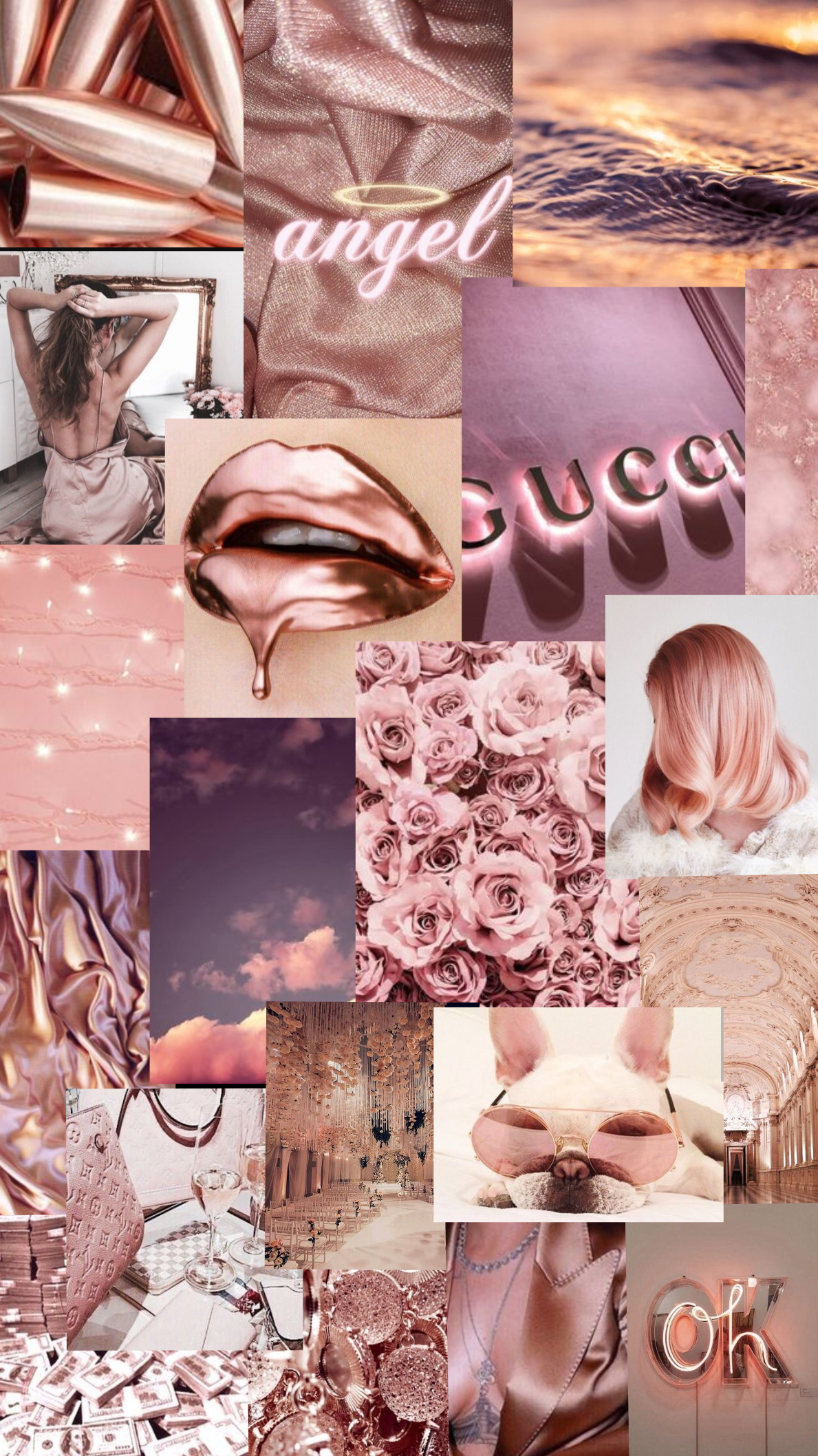 Detail Rose Gold Wallpaper Tumblr Nomer 24