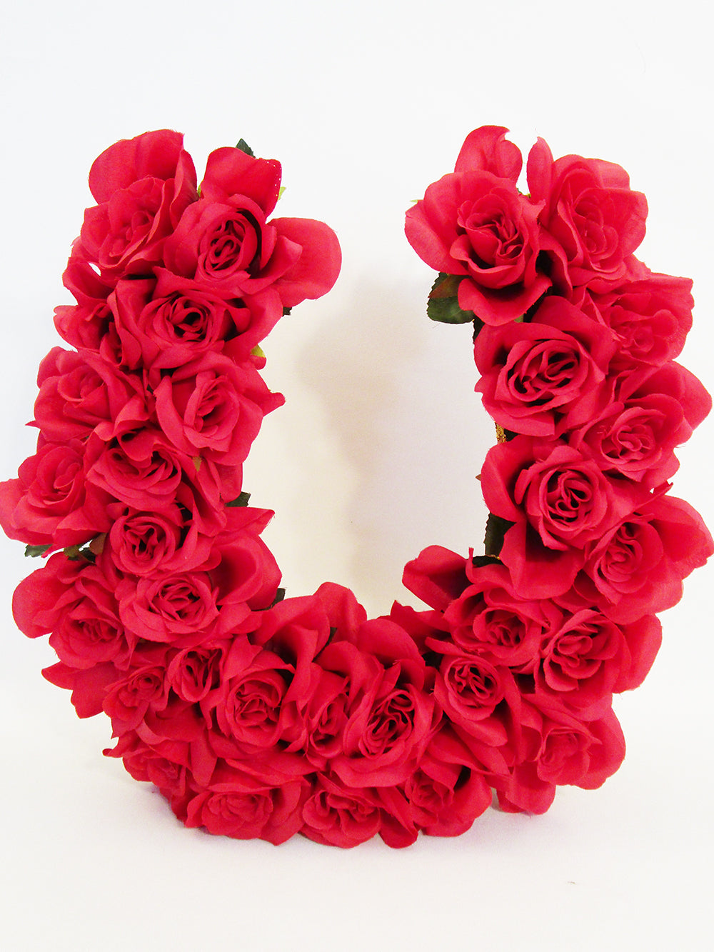 Detail Rose Horseshoe Wreath Nomer 24