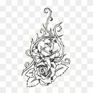 Detail Rose Tattoo Png Nomer 14