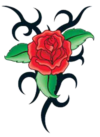 Detail Rose Tattoo Png Nomer 29