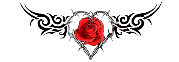 Detail Rose Tattoo Png Nomer 40