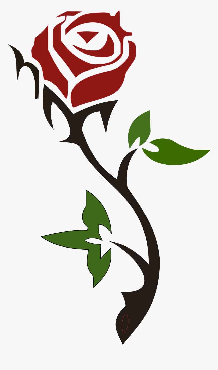 Detail Rose With Thorns Nomer 44