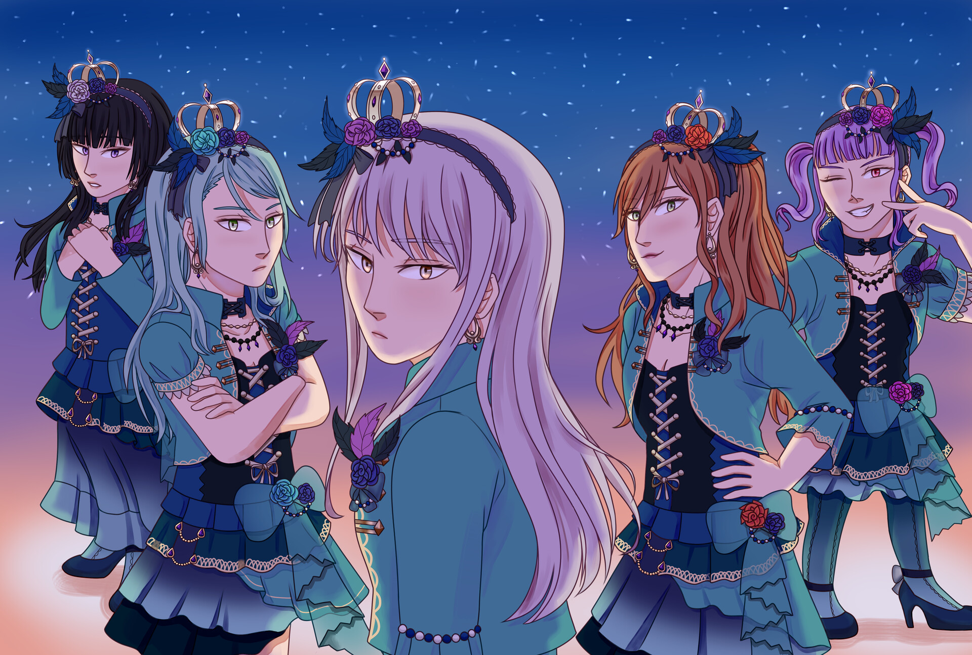 Detail Roselia Bang Dream Nomer 16