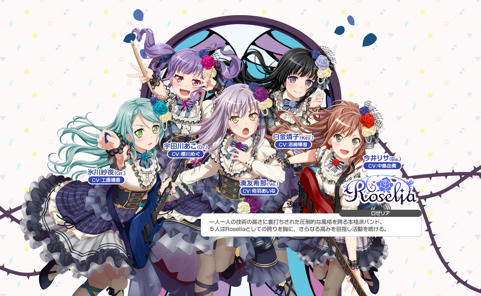 Detail Roselia Bang Dream Nomer 22