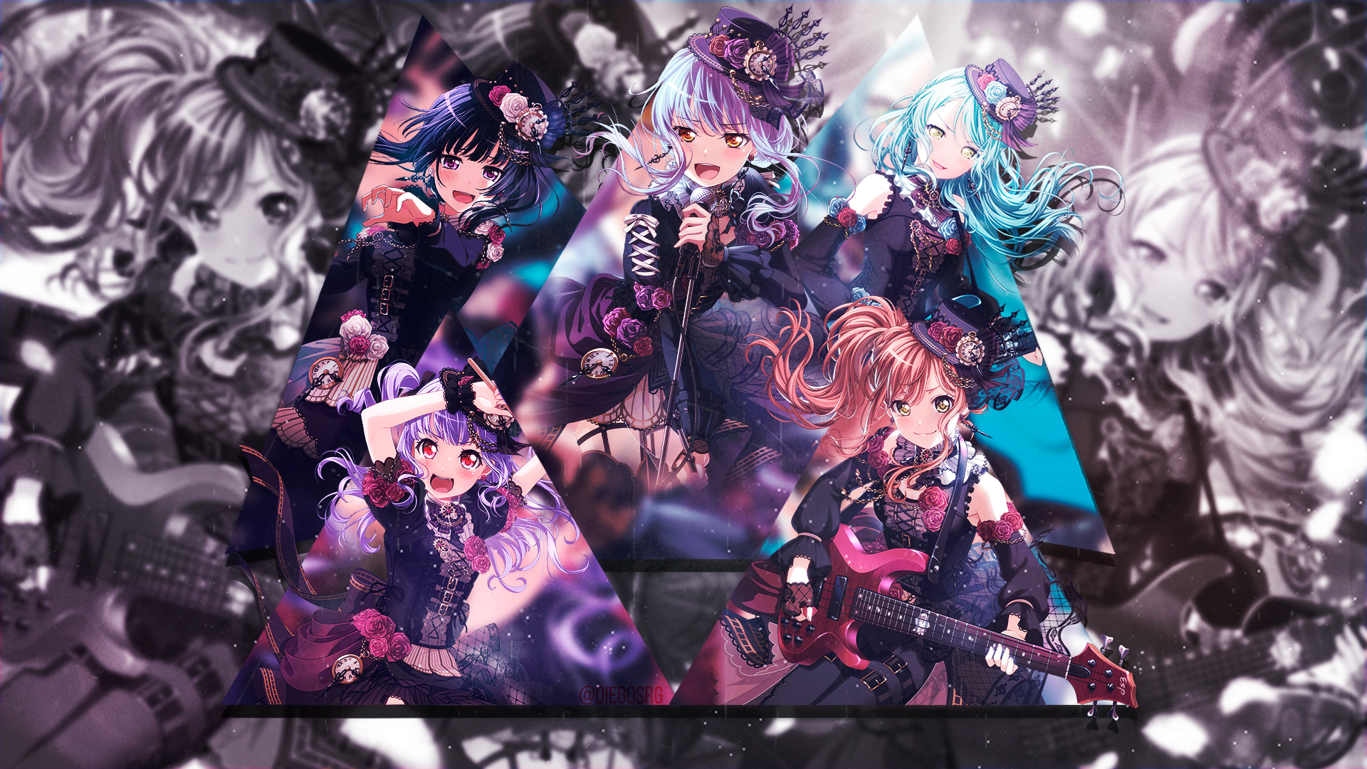 Detail Roselia Bang Dream Wallpaper Nomer 4