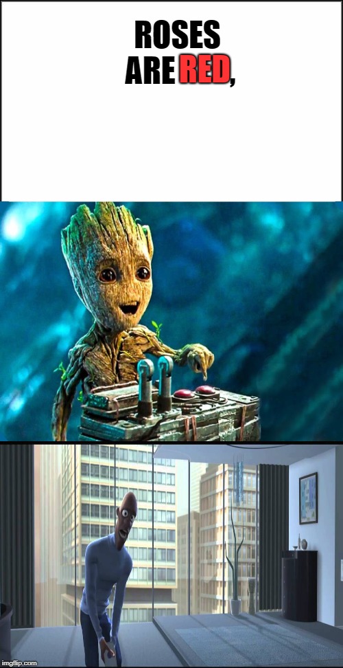 Detail Roses Are Red Groot Meme Nomer 10