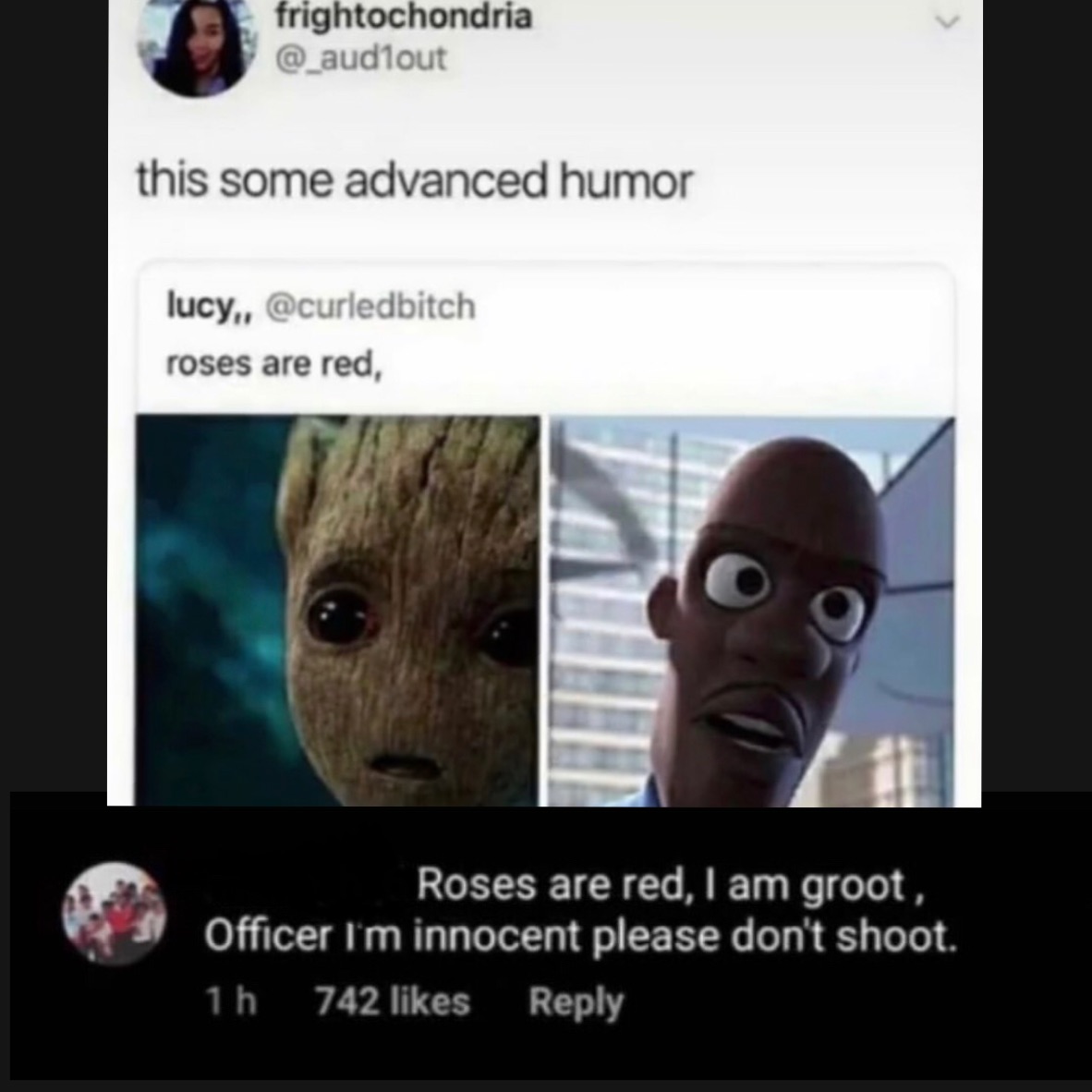 Detail Roses Are Red Groot Meme Nomer 37