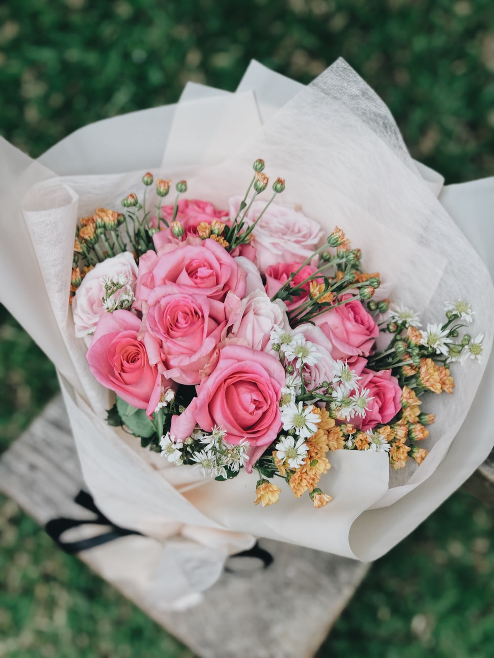 Detail Roses Bouquet Images Free Download Nomer 2