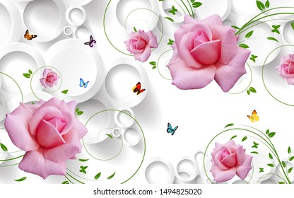 Detail Roses Flower Wallpapers Nomer 49