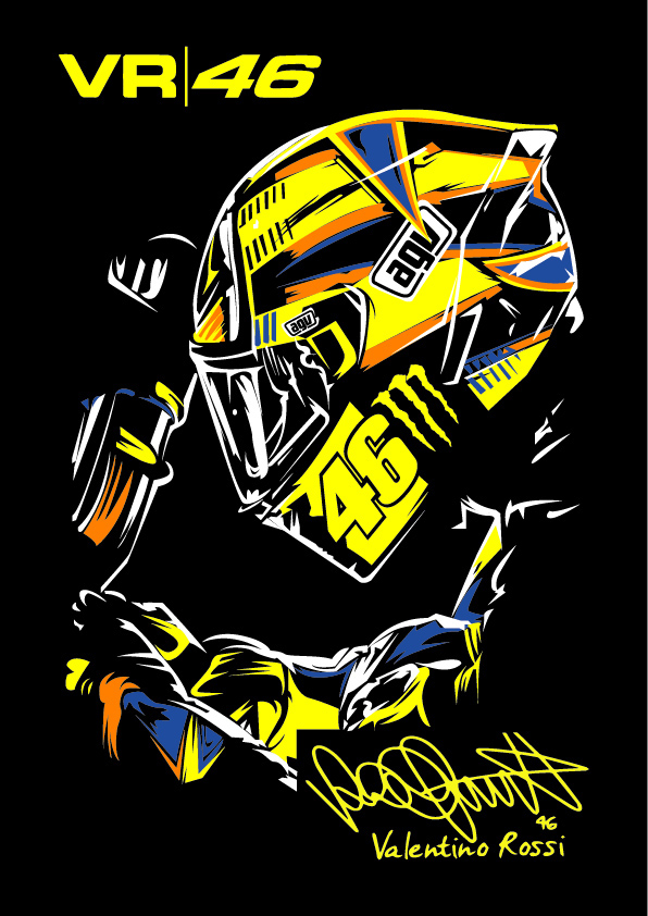 Detail Rossi Vector Nomer 20