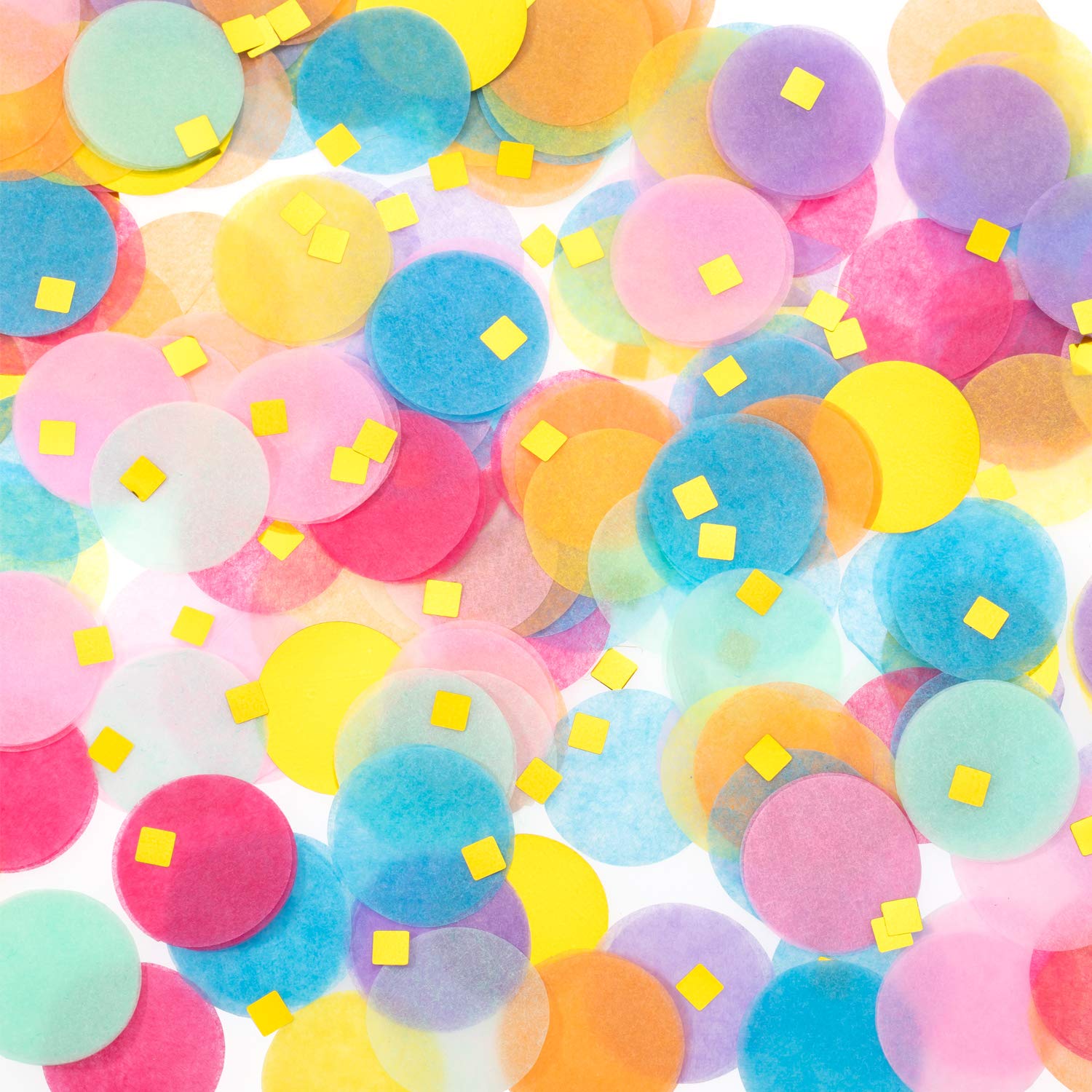 Detail Round Paper Confetti Nomer 12