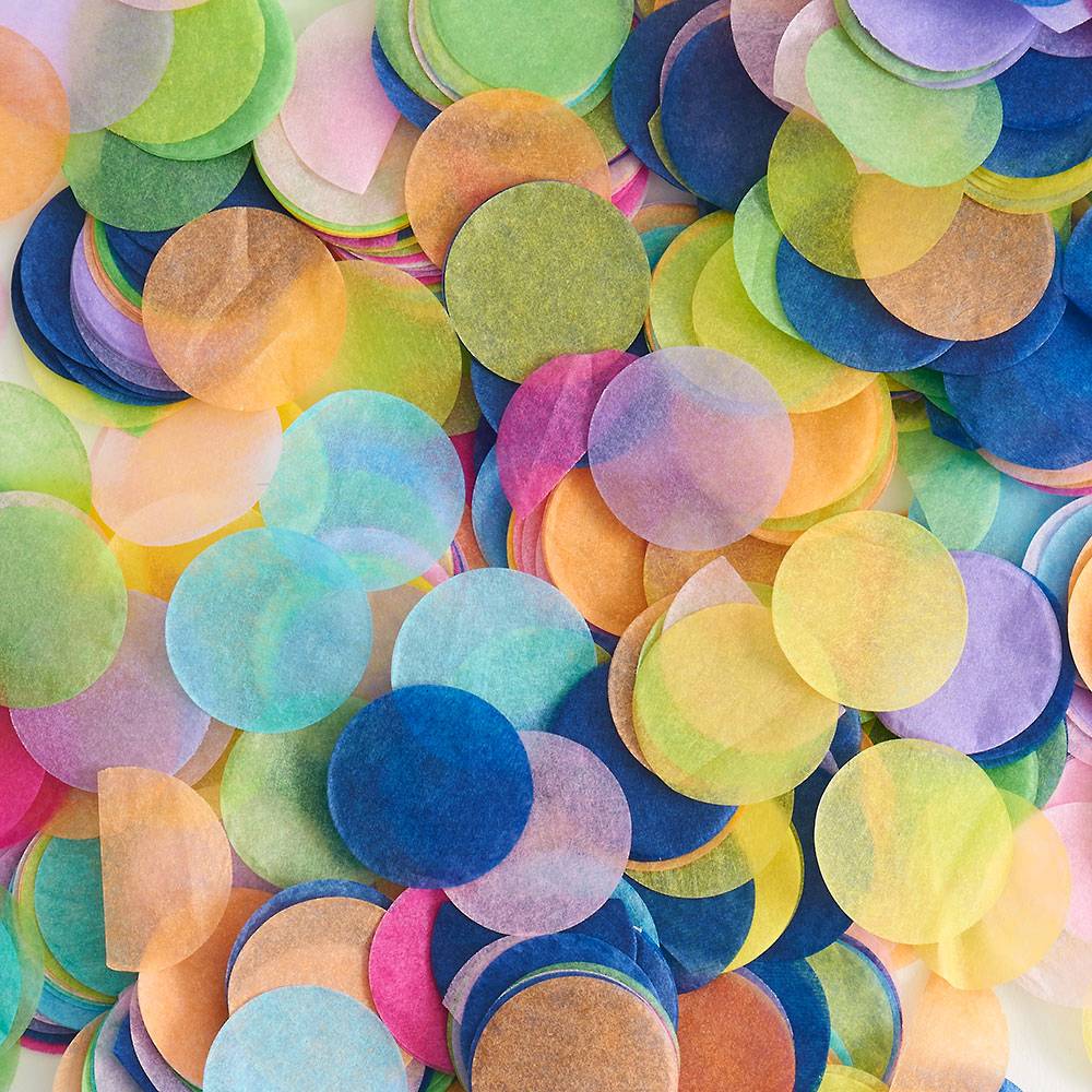 Detail Round Paper Confetti Nomer 14