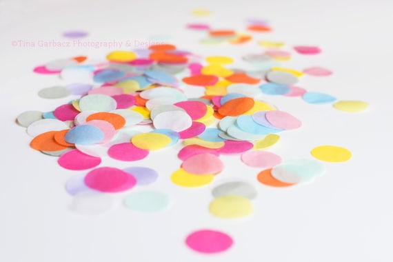 Detail Round Paper Confetti Nomer 37