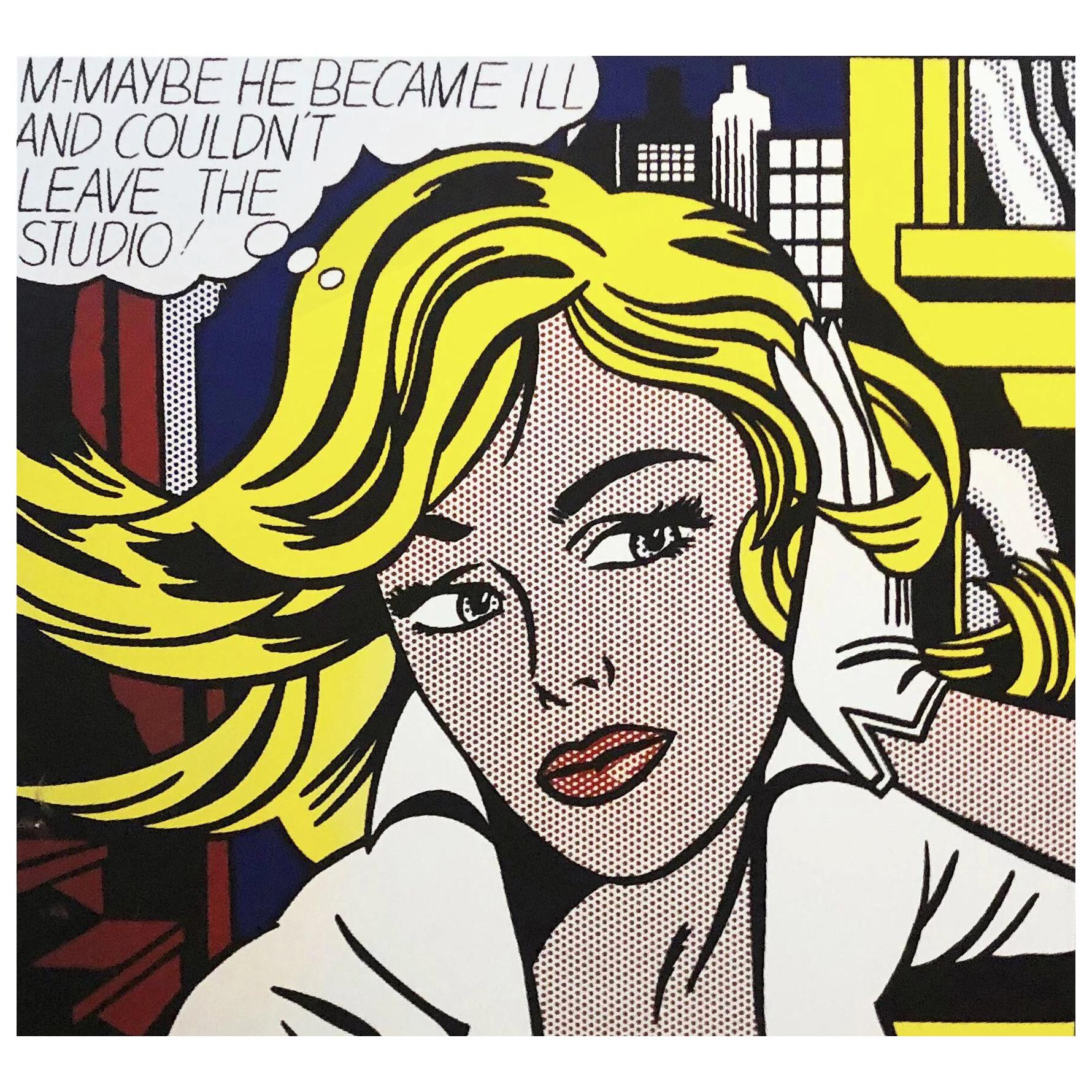 Detail Roy Lichtenstein Pop Nomer 14