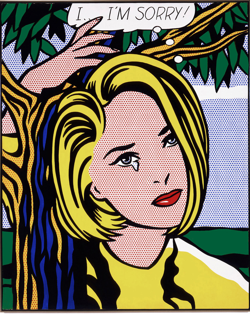 Detail Roy Lichtenstein Pop Nomer 42