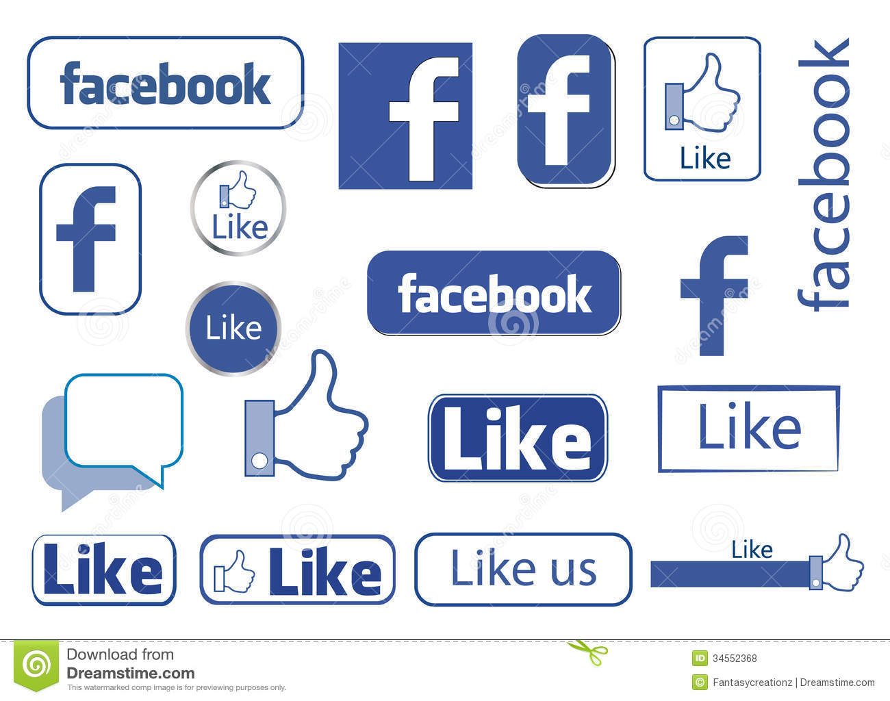 Detail Royalty Free Facebook Icon Nomer 24