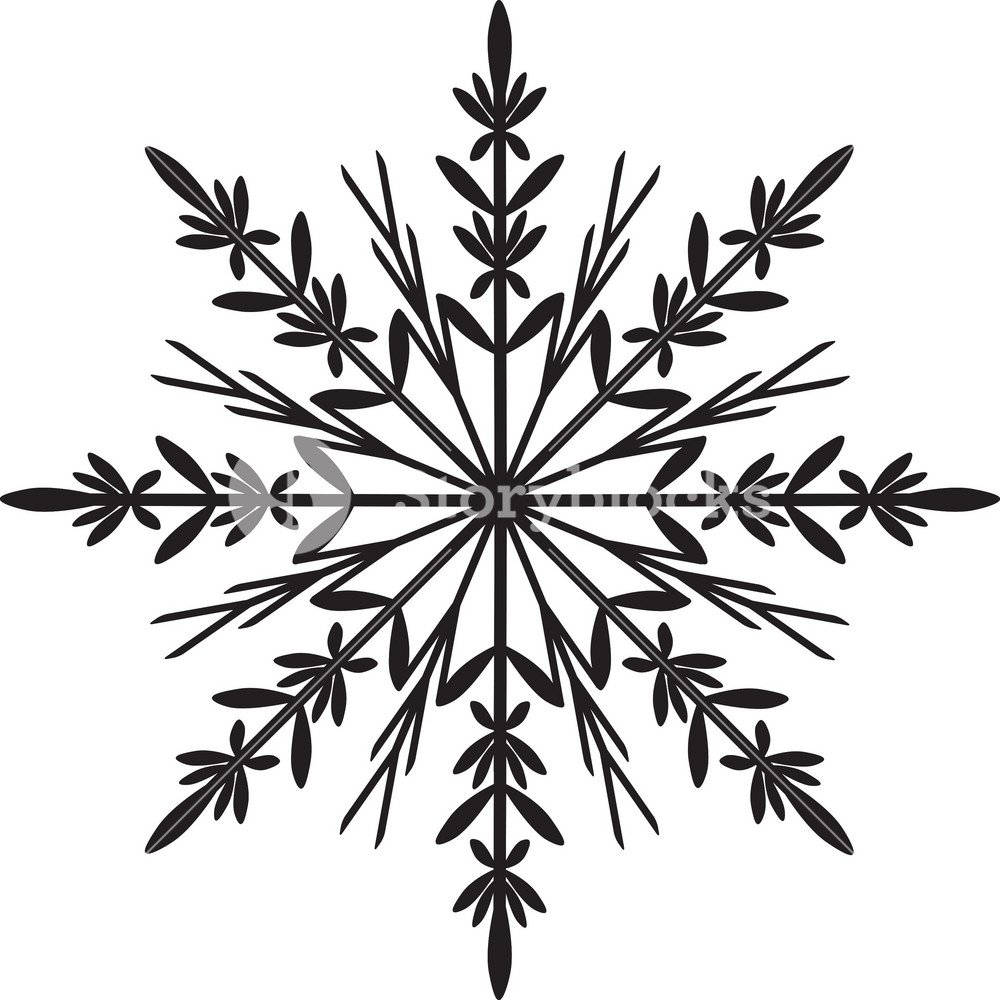Detail Royalty Free Snowflake Nomer 26