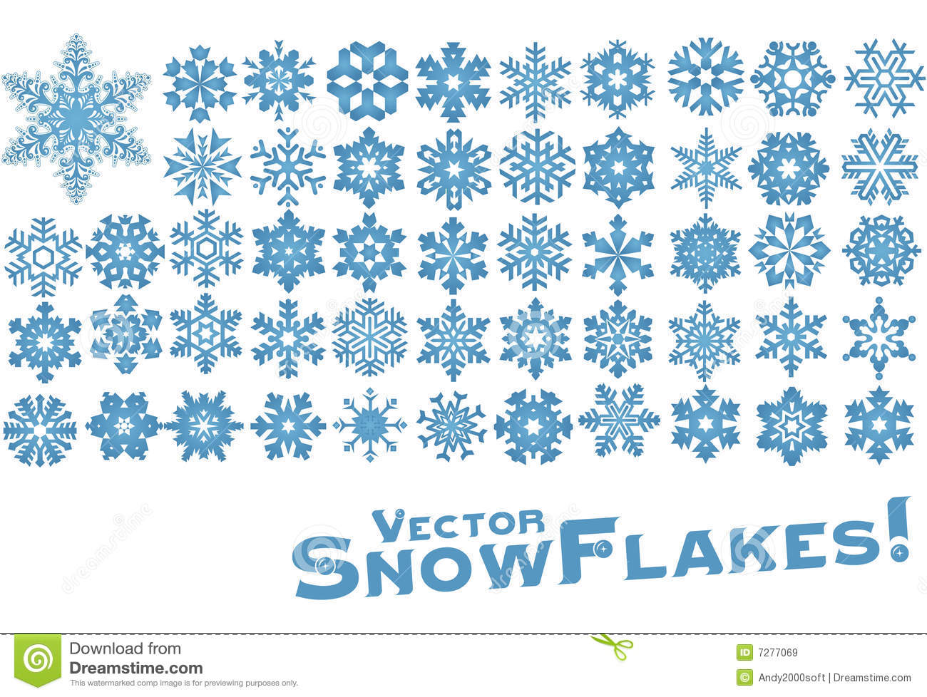 Detail Royalty Free Snowflake Nomer 34