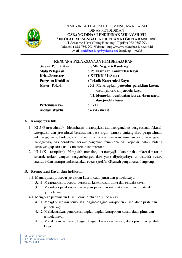 Detail Rpp Gambar Konstruksi Bangunan Kelas Xi Nomer 9