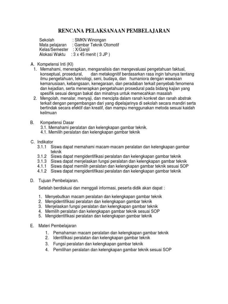 Detail Rpp Gambar Teknik Otomotif Nomer 54