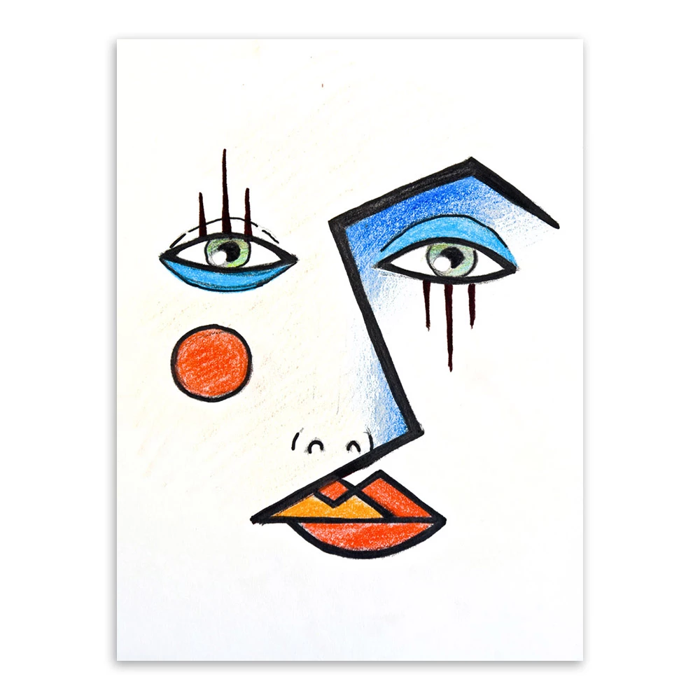 Detail Abstrakte Bilder Gesichter Nomer 12