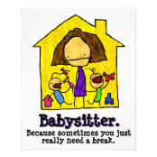 Detail Babysitter Flyer Deutsch Nomer 13