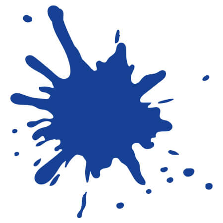 Blauer Farbklecks - KibrisPDR