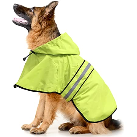 Detail Dog Raincoat German Shepherd Nomer 8