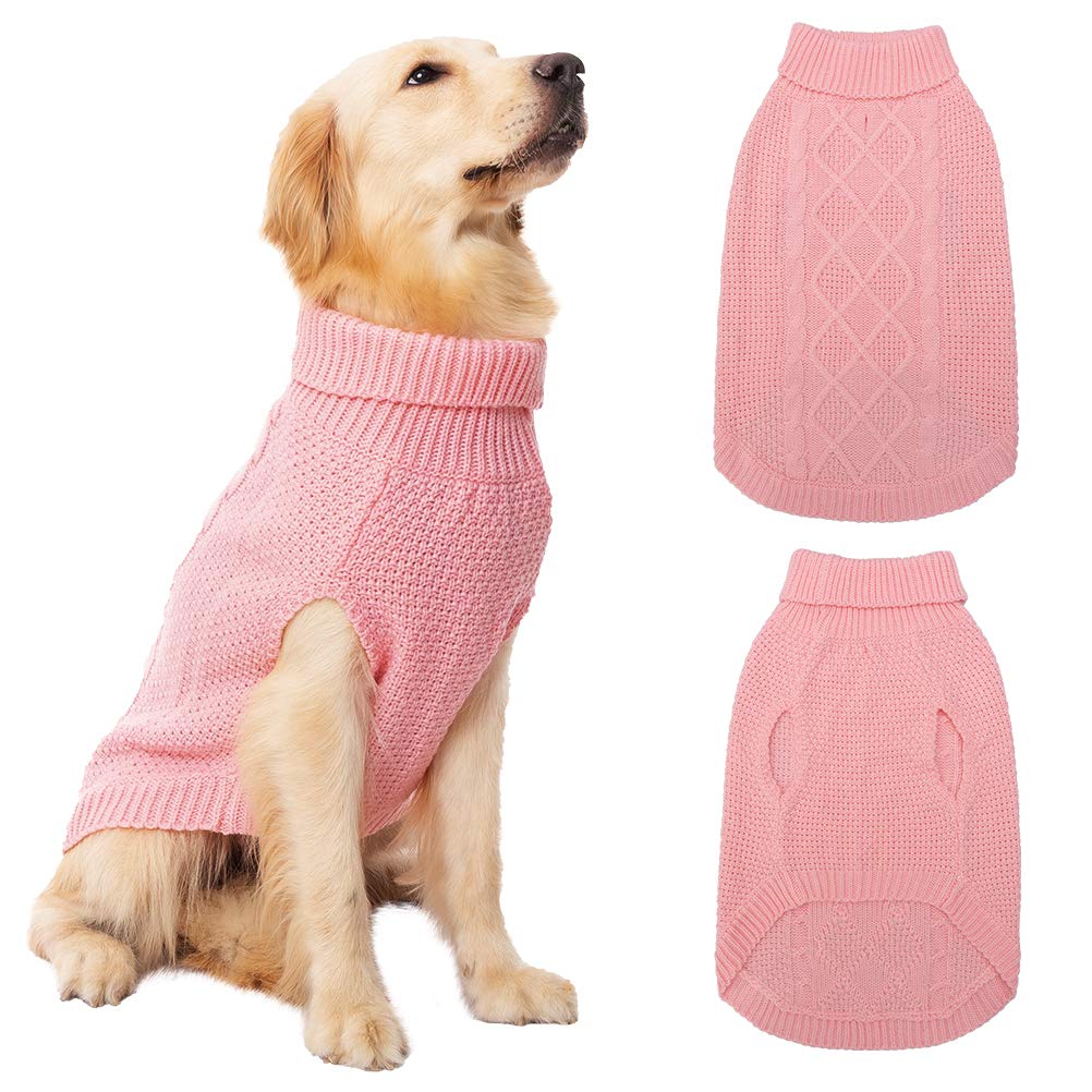 Detail Dog Sweater With Leash Hole Nomer 24