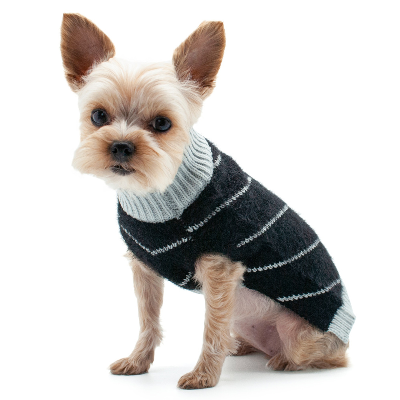 Detail Dog Sweater With Leash Hole Nomer 25