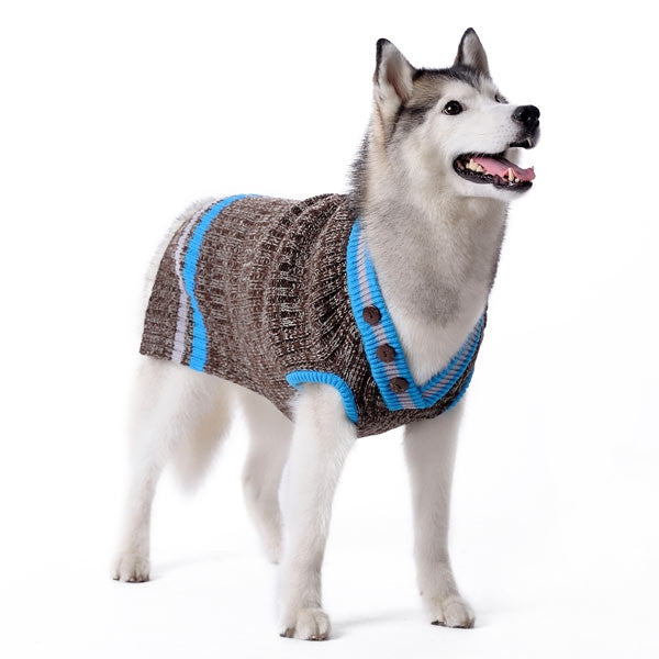 Detail Dog Sweater With Leash Hole Nomer 38