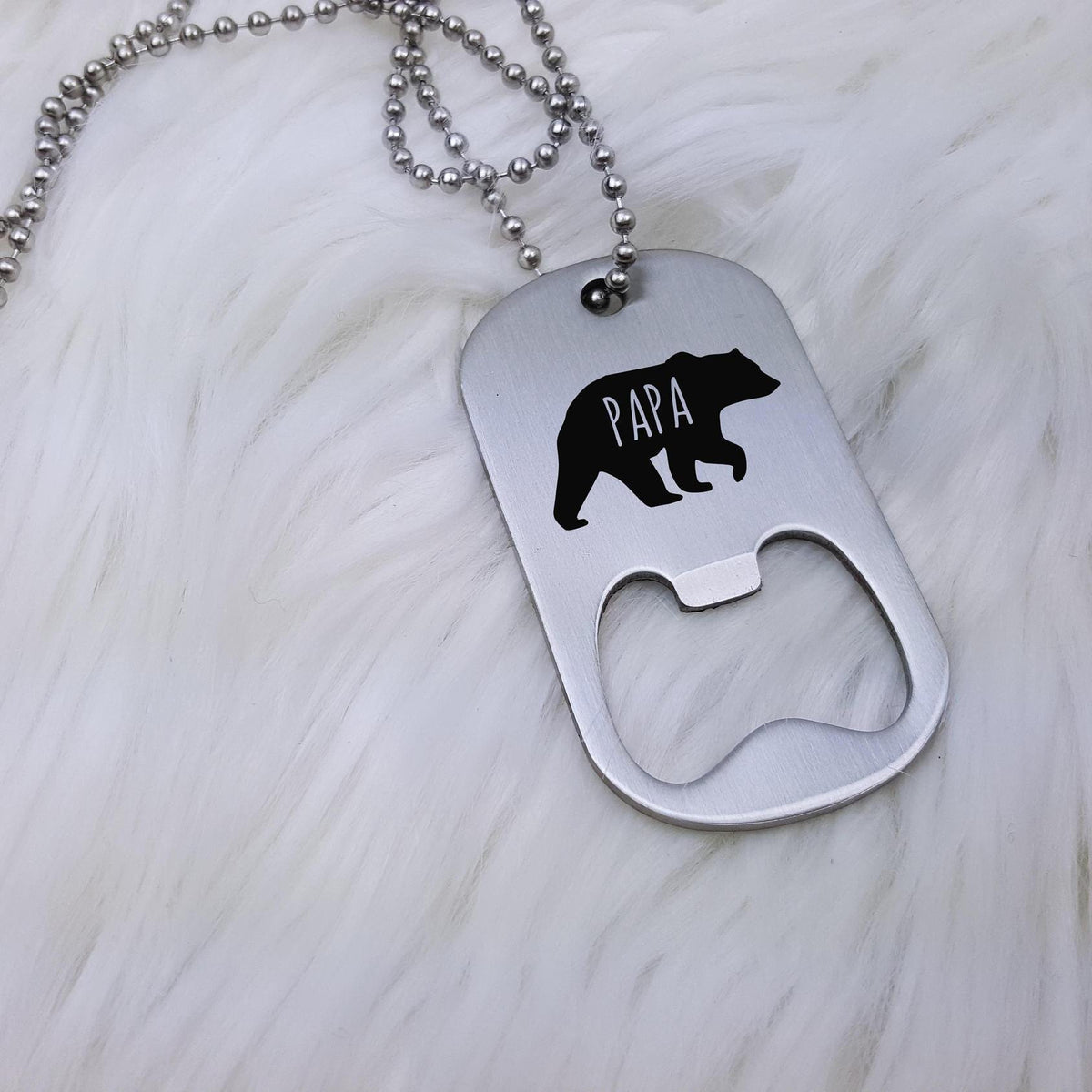 Detail Dog Tag Bottle Opener Necklace Nomer 15