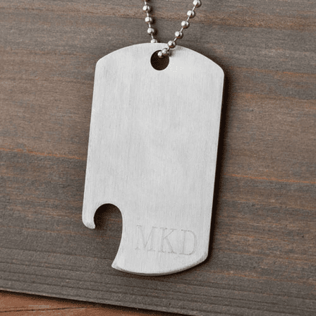 Detail Dog Tag Bottle Opener Necklace Nomer 18