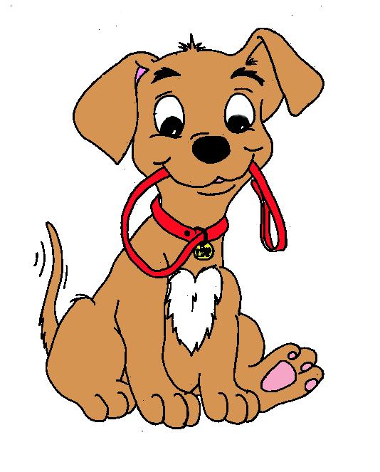 Dog With Leash Clipart - KibrisPDR